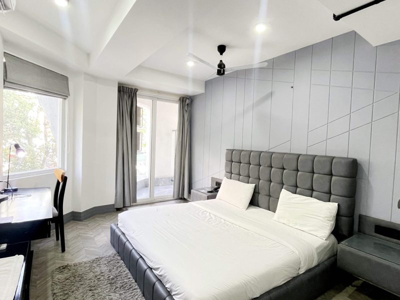 Bedroom - Serviced apartment MG Road