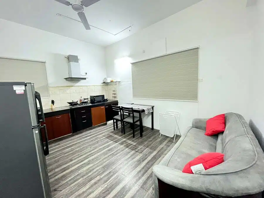 1BHK Serviced Apartment Jubilee Hills without Balcony
