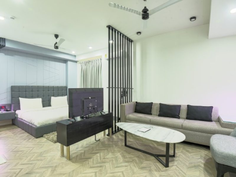 Living Area - Service apartment in gurgaon, Mg Road