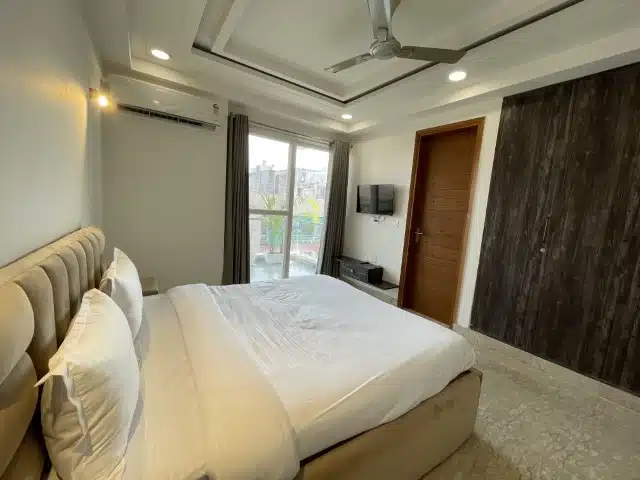 Bedroom View - Bedchambers service apartment, ardecity