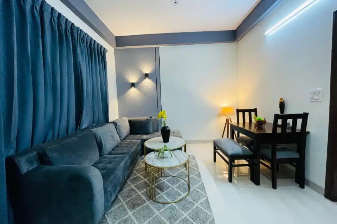 Living Hall Service Apartment in Gurgaon